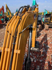 Used SANY SY135 Medium Crawler Excavator 13Ton Efficient Construction Machine For Sale