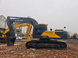 Volvo EC290 Medium Crawler Excavator 29Ton Secondhand Heavy Construction Equipment Export Unit
