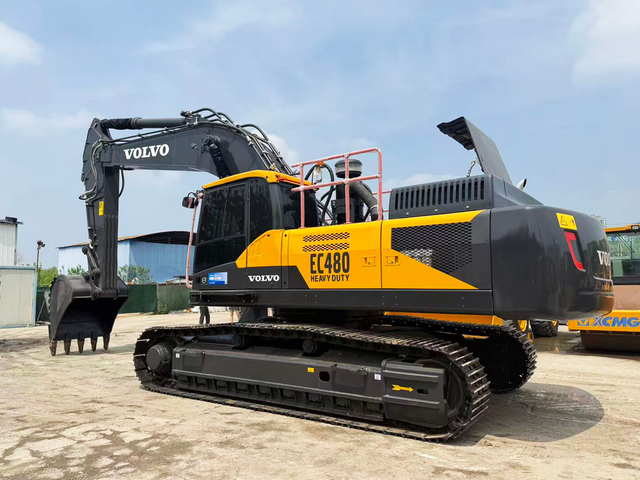 Second Hand Volvo EC480 Excavator for Earthmoving in Good Condition | 48t Heavy Duty Excavator