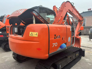 Original Japan Used Hitachi ZX70 Mini Excavator Available | Reliable Compact Excavator for Construction and Landscaping Projects