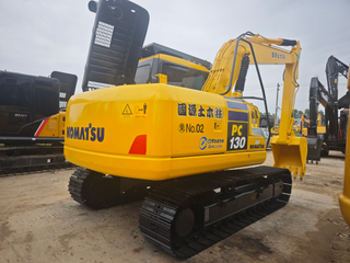 Used Komatsu PC130 Hydraulic Excavator for Sale | Durable 13t Small Excavator with Strong Digging Performance