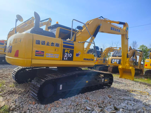 Well Maintained Komatsu PC210 Hydraulic Excavator Available | Powerful 21t Used Crawler Excavator Ready for Construction Projects