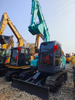 Used Kobelco SK75 Compact Hydraulic Earthmoving Excavation Machine 7.5Ton Urban Construction Unit Export Ready