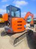 Original Japan Second Hand Hitachi ZX55U Zero Tail Swing Excavator Available | Small Urban Construction Machine with Strong Performance