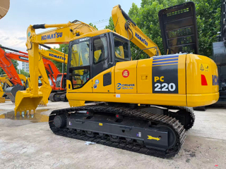 Original Used Komatsu PC220-7 Excavator in Excellent Condition | Reliable Crawler Excavator with Low Working Hours