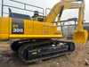 Used Komatsu PC300 Hydraulic Crawler Excavator Heavy Duty 30 Ton Earthmoving Machine For Sale