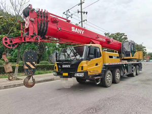 Used SANY STC500E5 50 Ton Truck Crane for Sale– Pilot Control, No Oil Leaks, Accident-Free, Ready for Export
