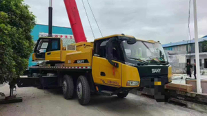 Used SANY STC550C5-8 55 Ton Truck Crane for Sale – Original Paint, Ready for Export