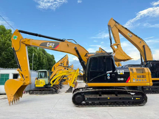 Used Caterpillar 324D2L Excavator for Sale – 24 Ton Crawler Machine, Low Hours, Ready for Export