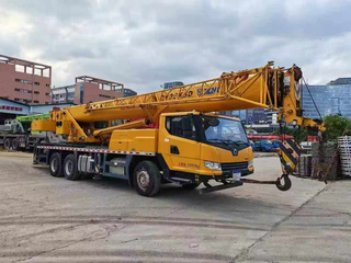 Used XCMG QY25K5D-2 25 Ton Truck Crane for Sale – 43m Main Boom, Ready for Export