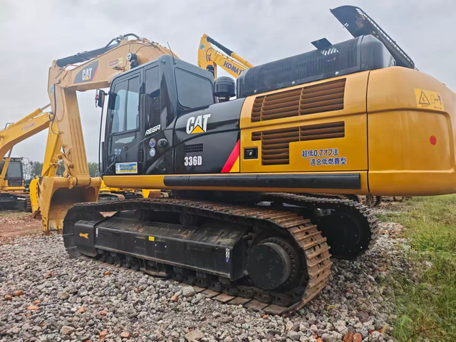 Used Caterpillar 336D Crawler Excavator for Sale – 36 Ton Mining Machine, Low Hours, Ready for Export