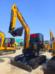Compact SANY SY60 Used Excavator 6Ton Second Hand Mini Earthmoving Machine For Sale