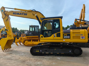 Premium Second Hand Komatsu PC200 Excavator | Fuel Efficient 20 Ton Excavator for Quarry And Infrastructure Projects