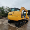 Compact Used Komatsu PC70-8 Hydraulic Crawler Excavator 7 Ton Mini Earthmoving Machine For Sale