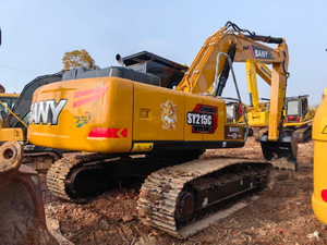 Second Hand SANY SY215 Medium Crawler Excavator 21Ton General Purpose For Sale