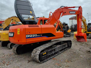 Used 22 Ton Doosan DH220LC-7 Crawler Excavator for Sale – Reliable Condition, Available for Immediate Delivery