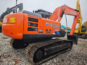 Low Hour Used Crawler Hitachi ZX200 Excavator in Stock | Fuel Efficient Crawler Excavator for Earthmoving Projects